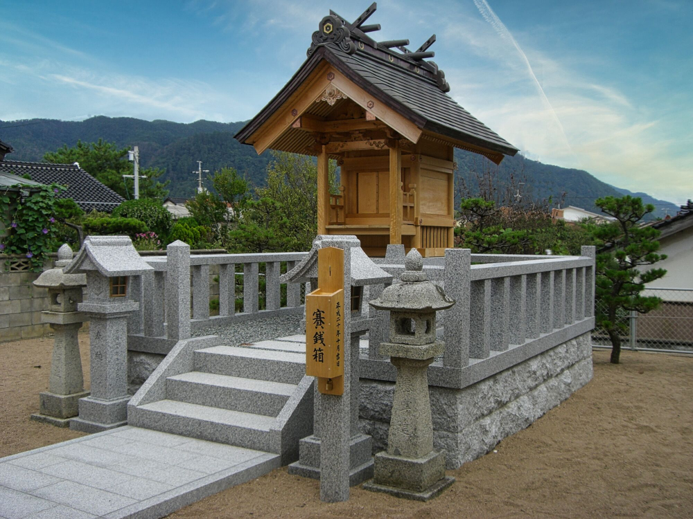 [神社 玉垣]の写真